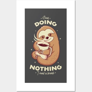 Sloth Coffee (Sloffee) Posters and Art